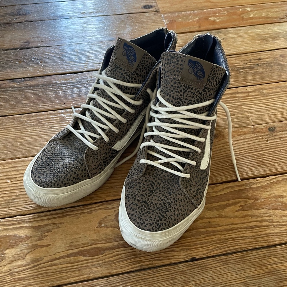 Vans Sk8-hi slim cheetah suede High-Top Sneakers